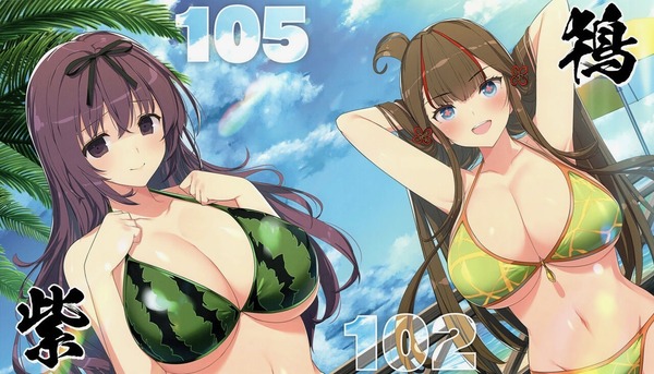 【画像】最近はバスト100超えの爆乳キャラが普通にいるよね