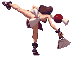 【画像】 蹴り技主体の格ゲー女キャラ、エ●チすぎる