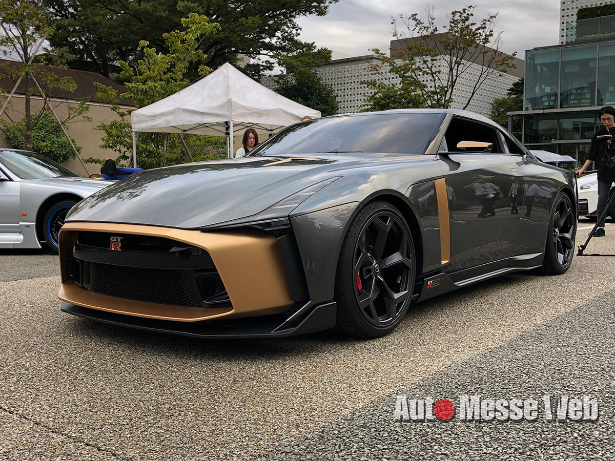 Nissan GT-R50 by Italdesign、Exhaust、イタルデザイン、蔦屋、代官山