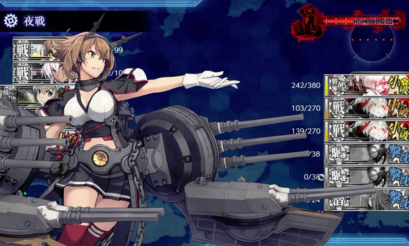 艦これ 5 5中央下ルート 19 4 Type 1026