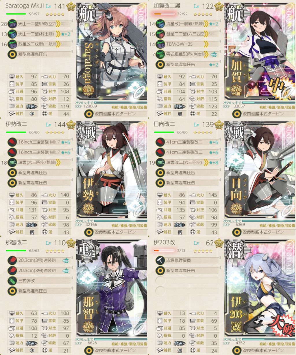 艦これ 4 5高速 ルート 伊3改 21年8月版 Type 1026