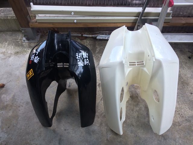 レッグシールド交換 On The Road Again