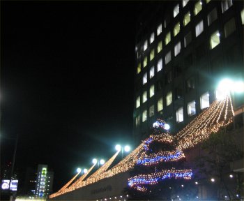 夜のビル2