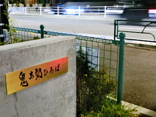 調布市、鬼太郎ひろば choufu_kitarouhiroba_night