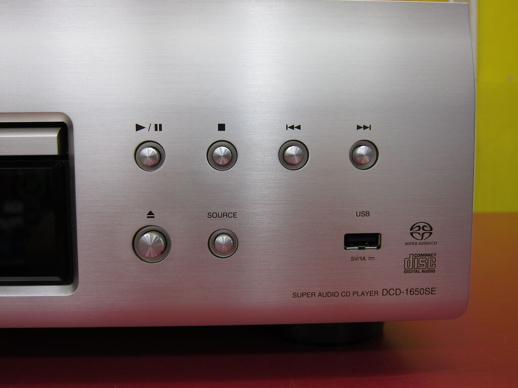 DENON DCD-1650SE CD・SACDプレーヤー デノン 動作品（SACD/CD
