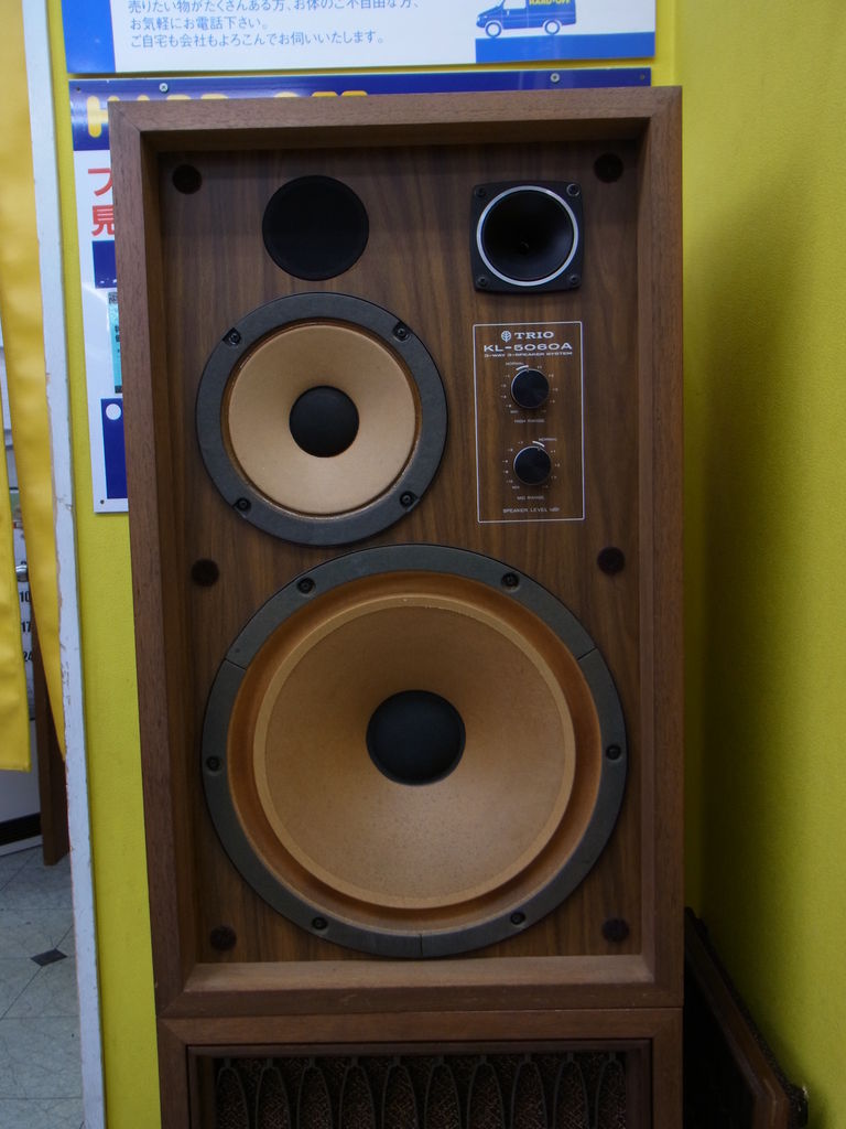 TRIO オーディオ機器 スピーカー 2個 本体のみ KL-5060A TRIO KL-5060A 大歓迎 : ハードオフ・ブログ 長野