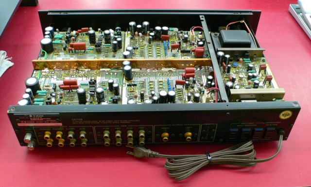TRIO L-07Mモノパワーアンプ やむなく TRIO L-07Mモノパワーアンプ やむなく
