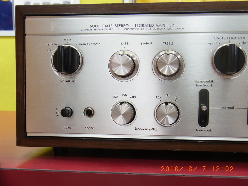 LUX L-309V トランジスタープリメインアンプ　　動作品　美品　！！ ○動作確認をしている稀有な品 LUXMAN L-309V プリメインアンプ