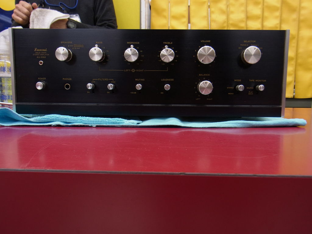 Sansui AU-666 山水プリメインアンプ Sansui AU-666 山水プリメイン