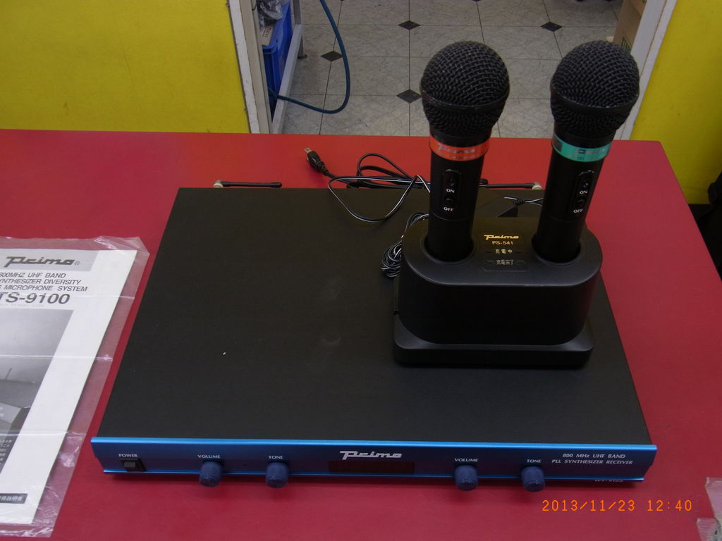 Primo ワイヤレスマイクセット WTS-9100 : ハードオフ・ブログ 長野