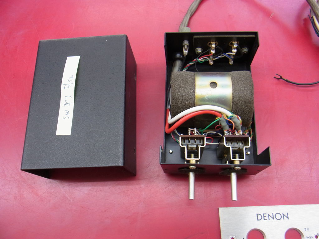 デノン DENON AU-320 昇圧トランス 現状 修理する方