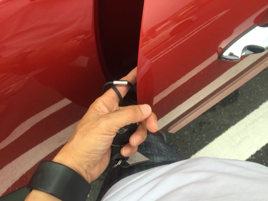 こうやって挟まれました ヤングタイマーのロングタームテスト