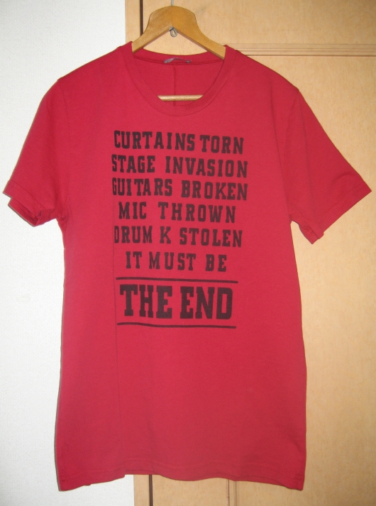 i*k様 Dior homme endTシャツ赤 Dior Homme 2005-2006 A/W Collection その3 : うさぎと研究とダイエット