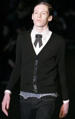Dior homme 2006AW カーディガン　Black XS Dior Homme 2006-2007 A/W Collection その1 : うさぎと研究とダイエット
