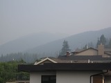 Fire smoke