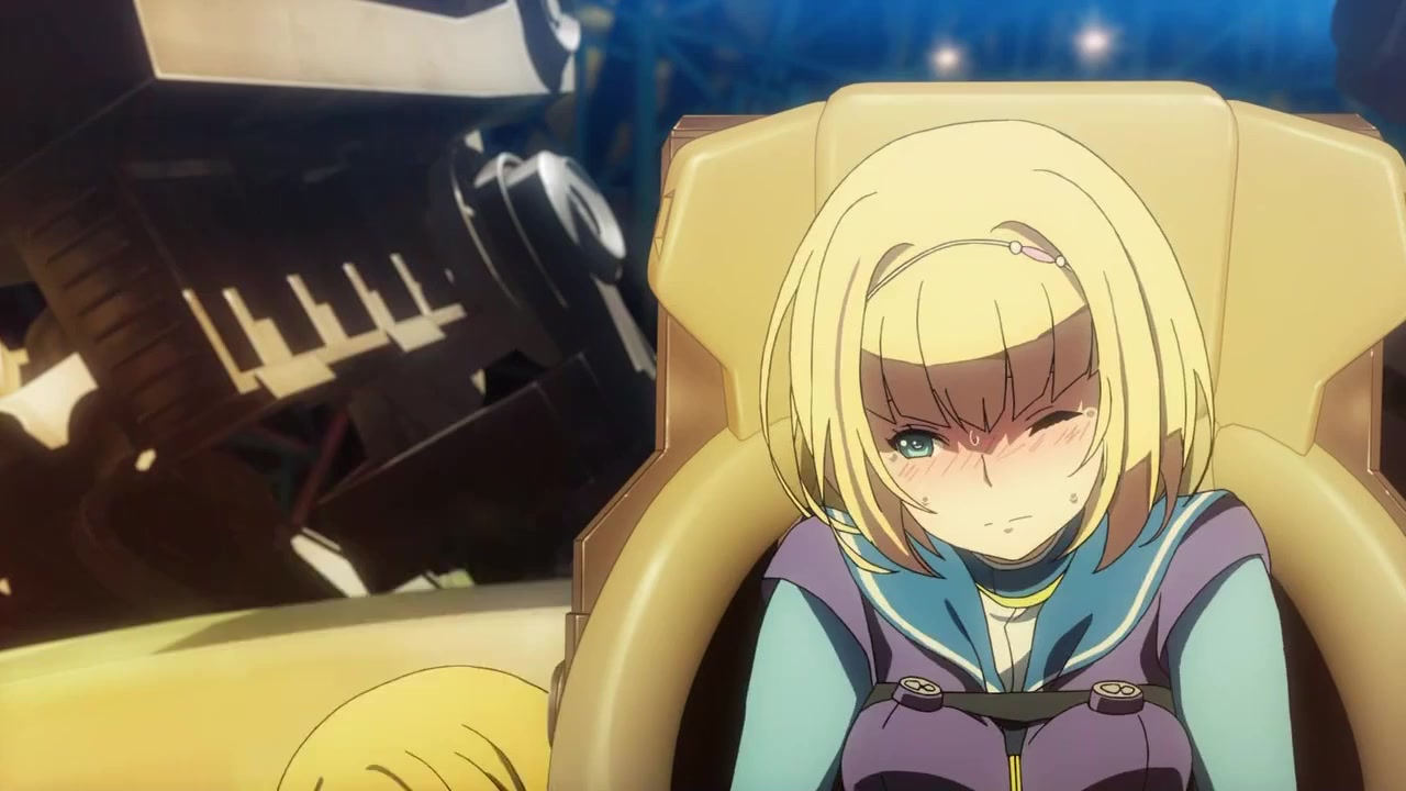 ミリンダ ブランティーニ ヘヴィーオブジェクト 第1話 アニメヒロインのピンチに萌える