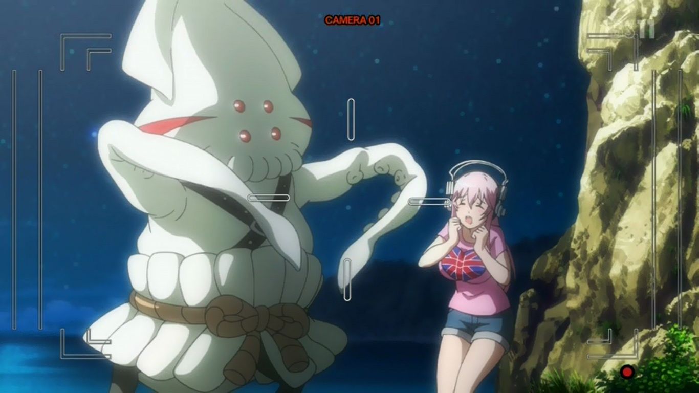 すーぱーそに子 そにアニ Super Sonico The Animation 第3話 アニメヒロインのピンチに萌える