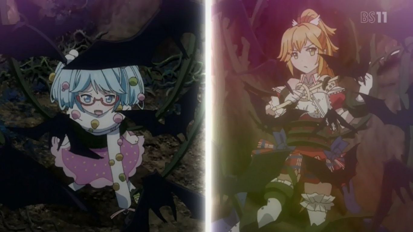 鵜野うずめ ファンタジスタドール 第6話 アニメヒロインのピンチに萌える