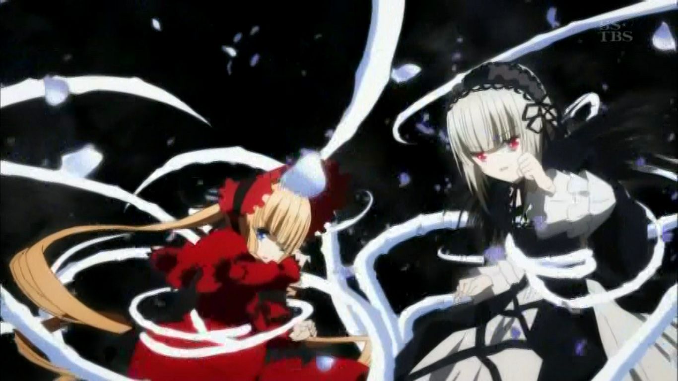 水銀燈 真紅 ローゼンメイデン 第9話 アニメヒロインのピンチに萌える 水銀燈 真紅 ローゼンメイデン 第9話 アニメヒロインのピンチに萌える