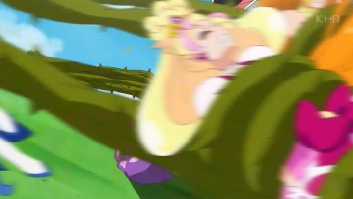 キュアフローラ キュアマーメイド キュアトゥインクル Go プリンセスプリキュア 第10話 アニメヒロインのピンチに萌える