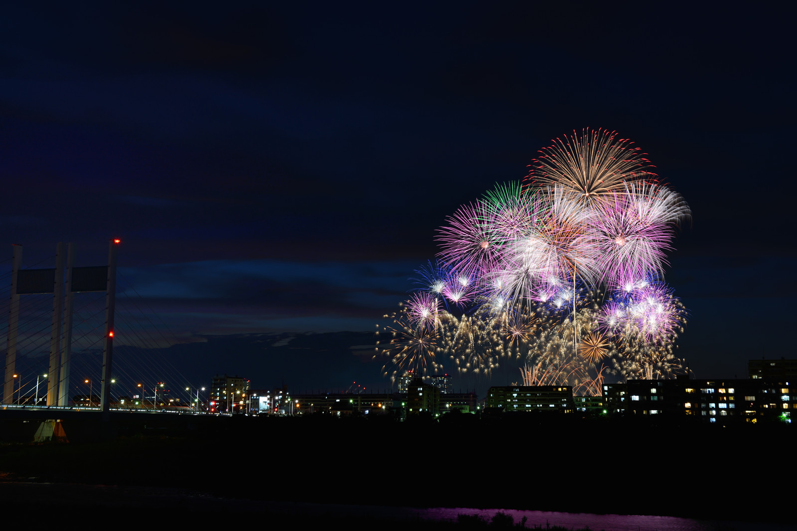 東京競馬場場花火大会 16 07 10 Ubs73 晴好雨奇