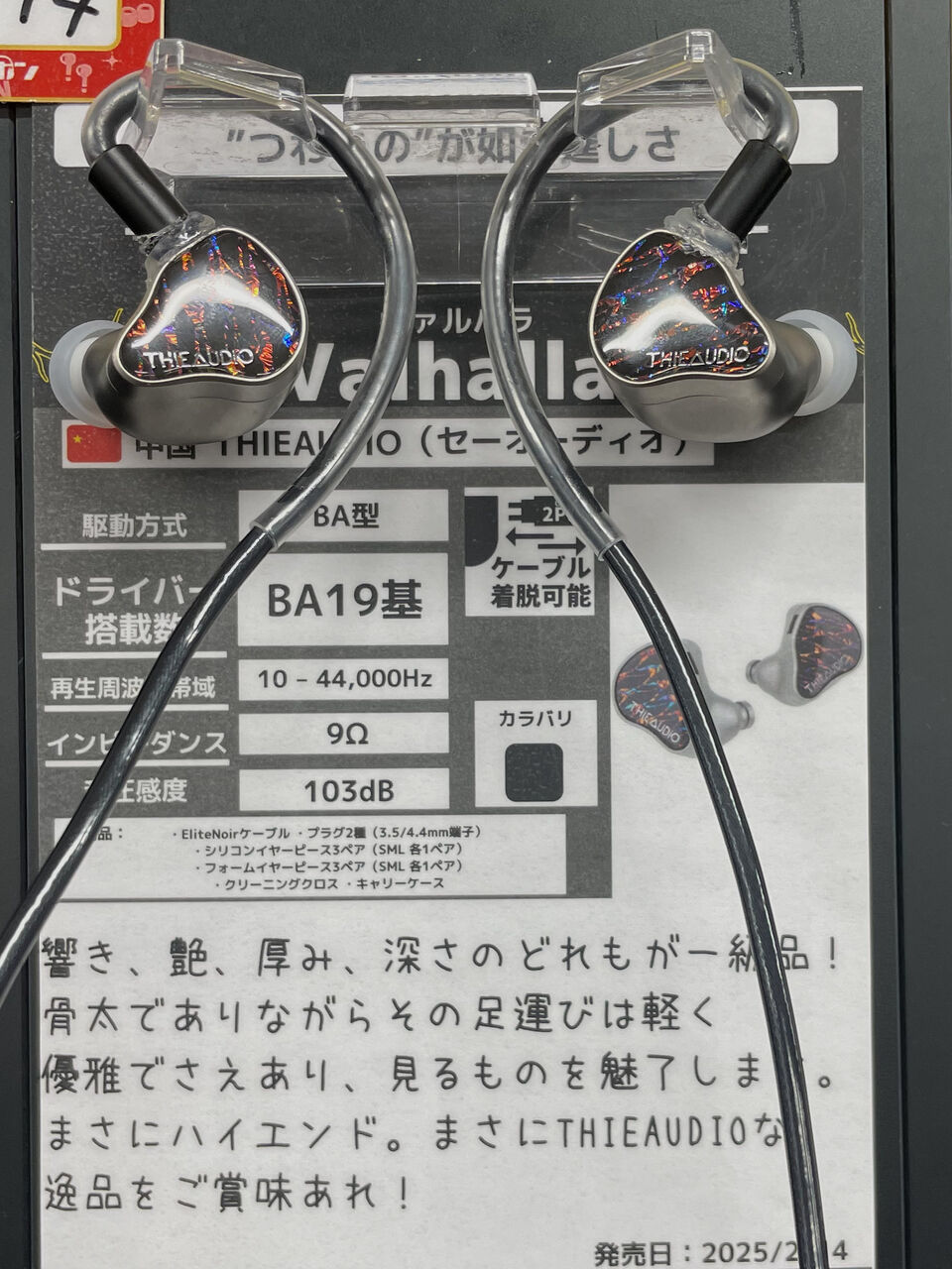 新作イヤホン（＋ヘッドホン少々）試聴の感想ー2025冬の東京編ー : i