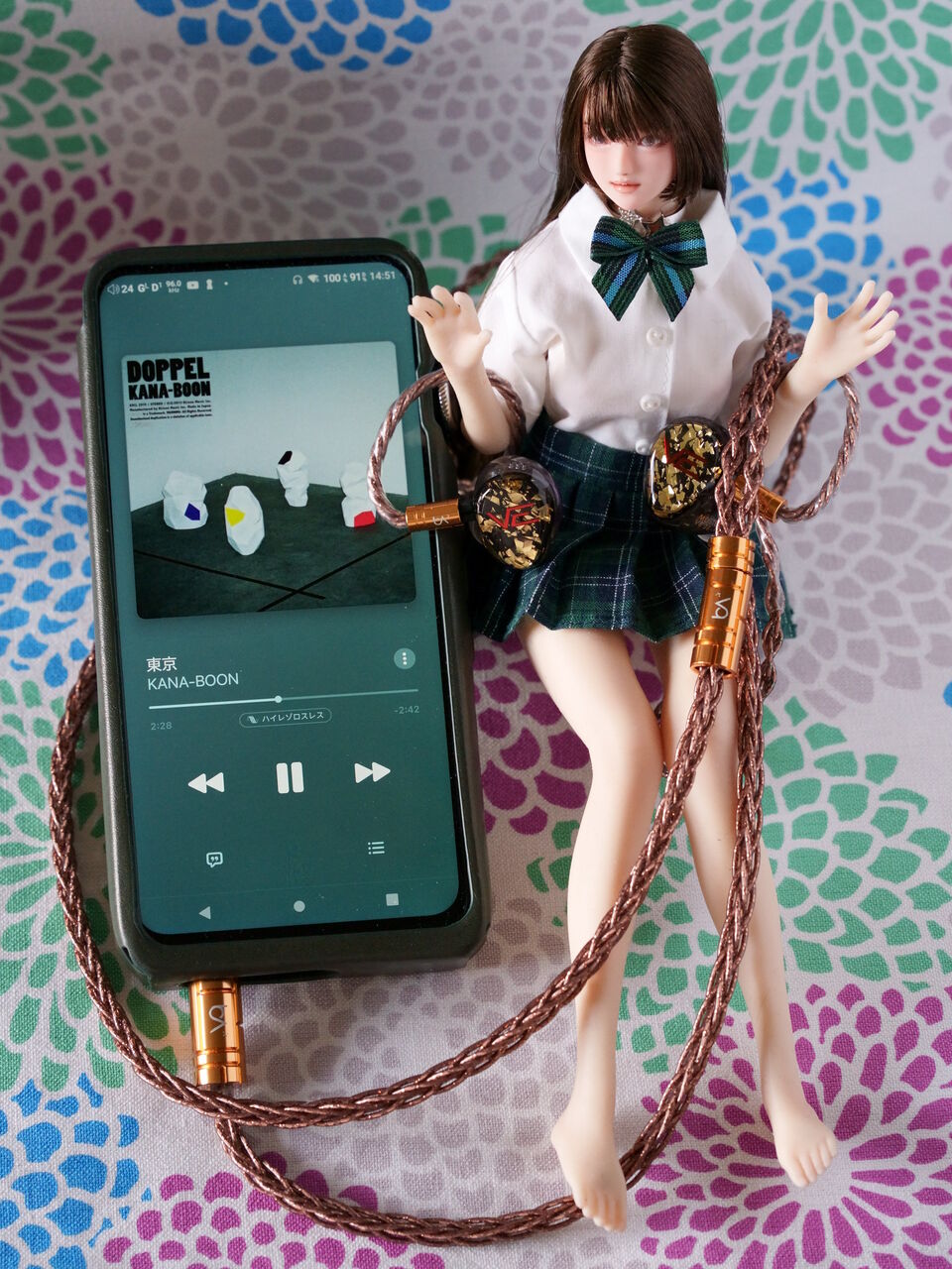 有線イヤホン稼働率とドール7姉妹 III. Vision Ears Meister : i