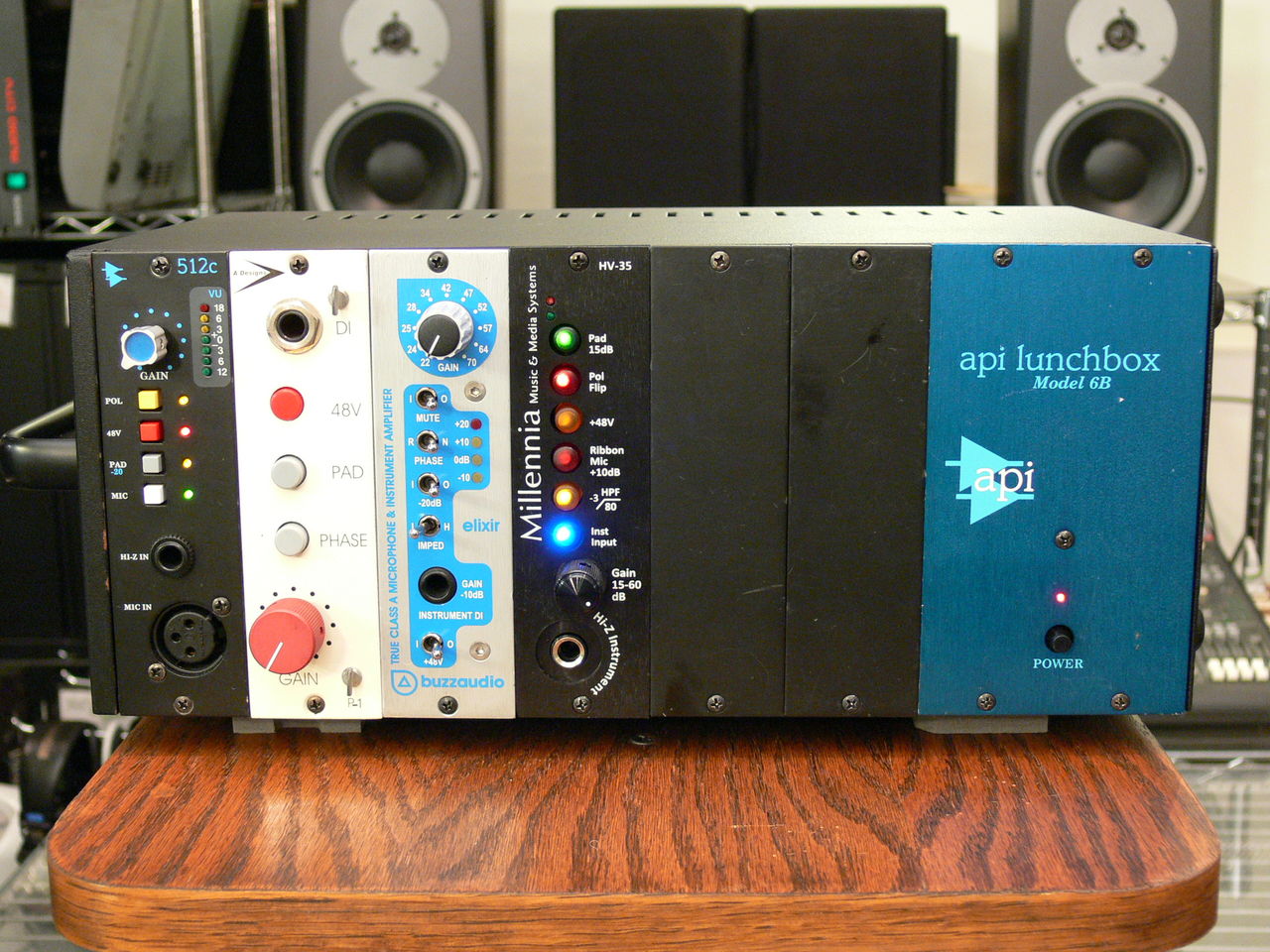 API 512C マイクプリアンプ 500シリーズ モジュール lunchbox API 512C