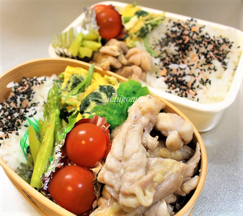 今日のお弁当