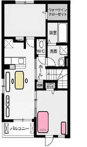 ベッド配置予定