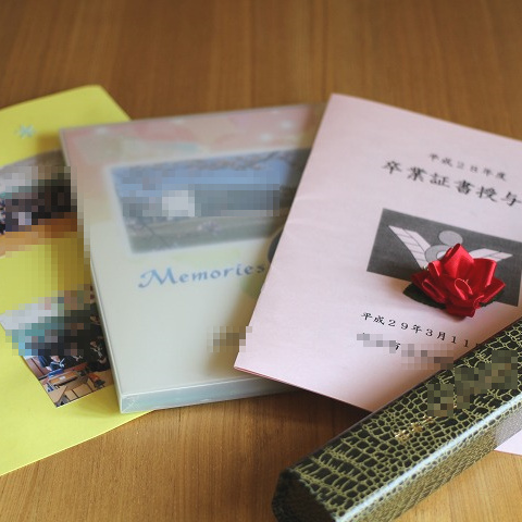 卒業証書