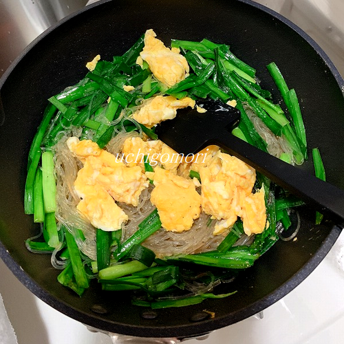 ８２１ニラ炒め