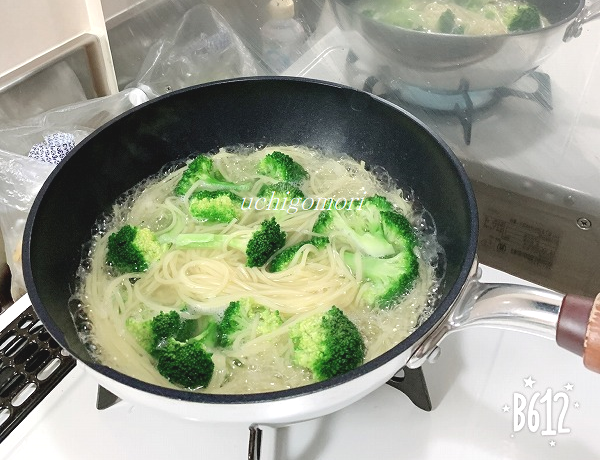 茹でちゅうパスタ