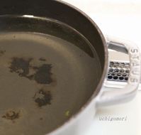 ブレイザー焦げた