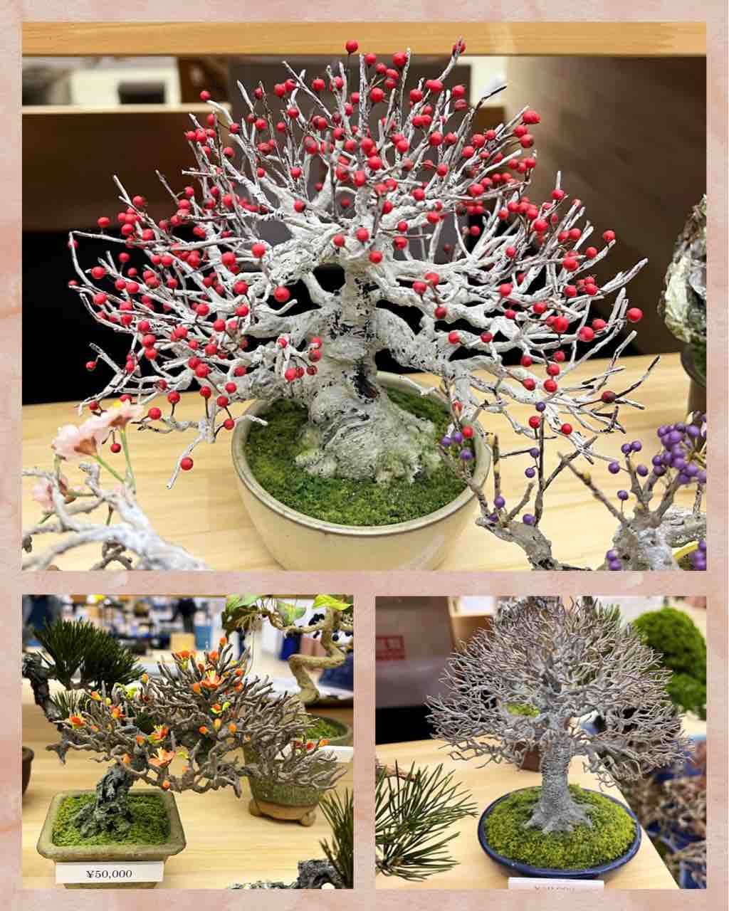 枯れない盆栽“❗️谷村由華子先生のアート盆栽『華舞樹』‼️ : 雨竹