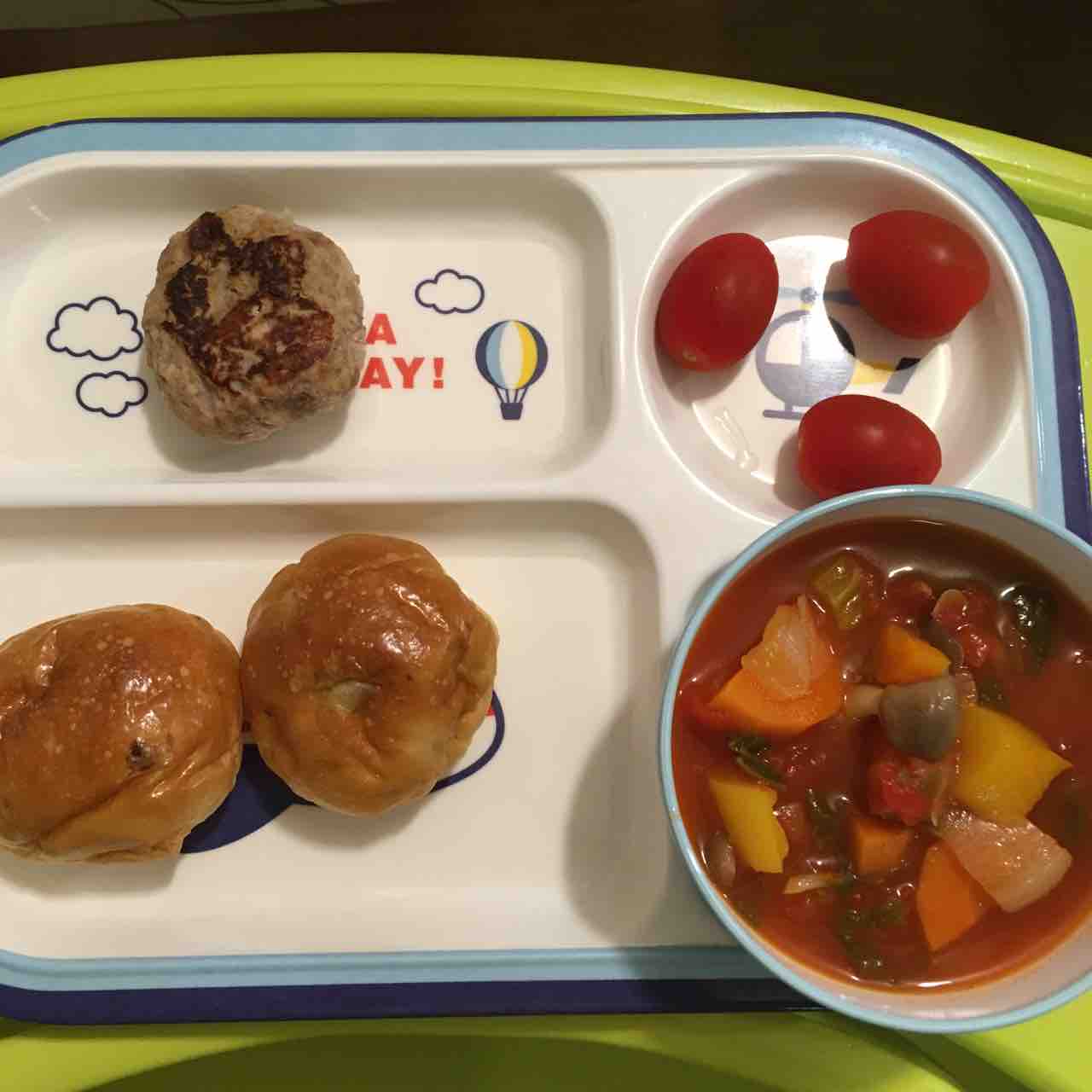 うちのこ こんなごはんを食べてます 7 1 木曜日の幼児食ご飯