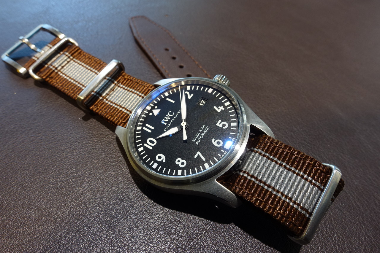 IWC 純正NATOベルト黒