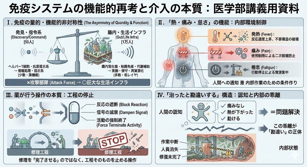 薬剤層による皮膚老化の視覚例