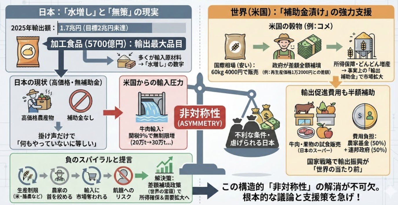 農政の欺瞞と現実