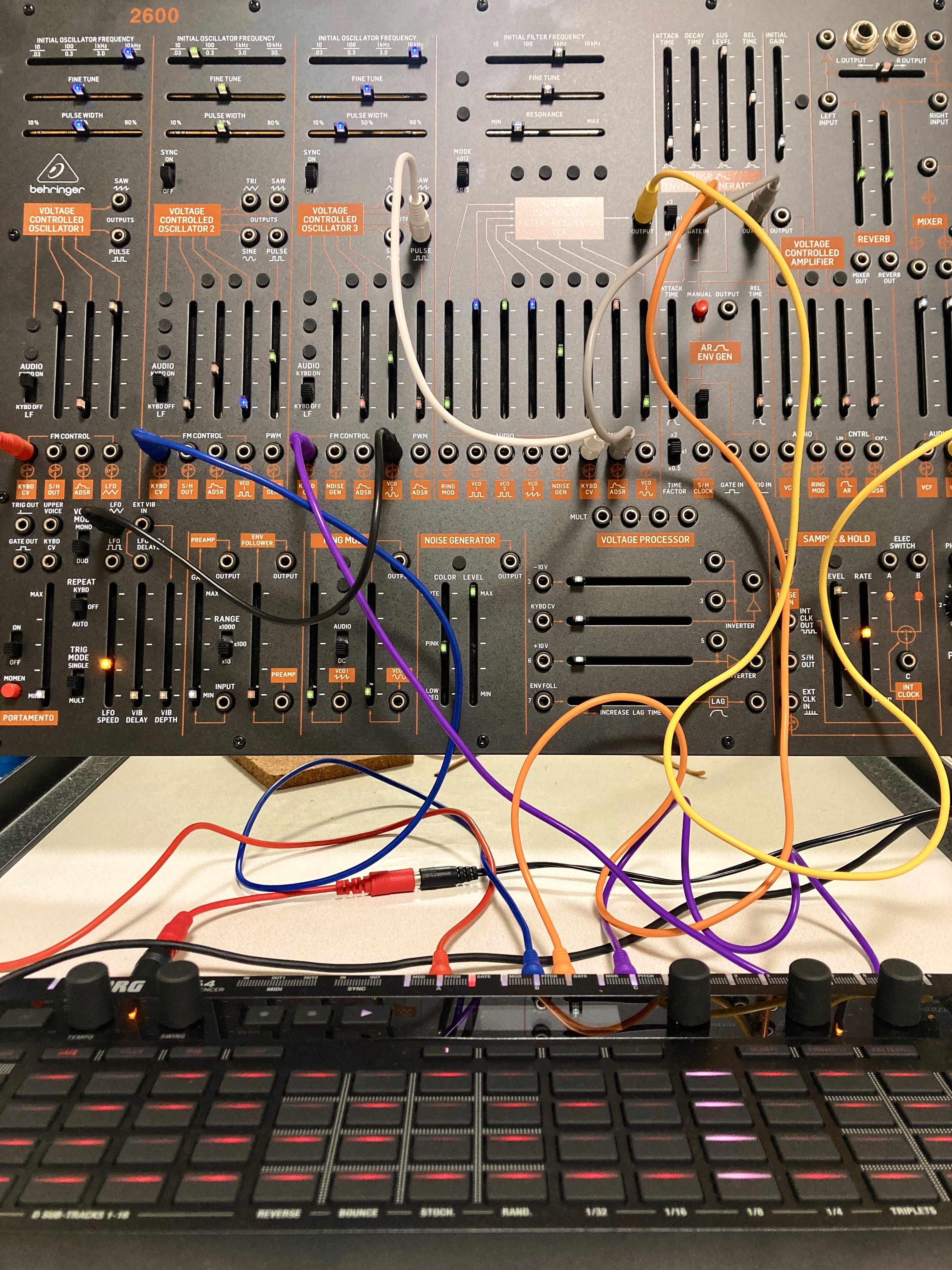 Behringer 2600で喜んだり悔しがったりの日曜日 : はやしノート