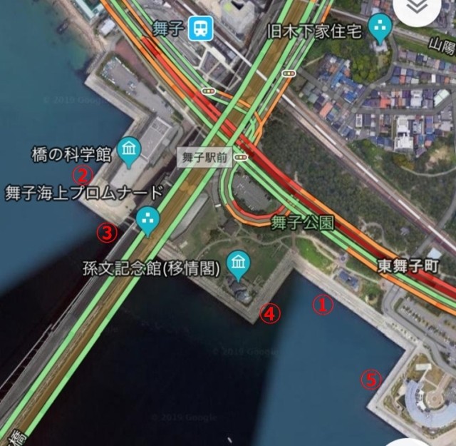 アジュール舞子でカワハギ狙い 播磨と摂津の境目から