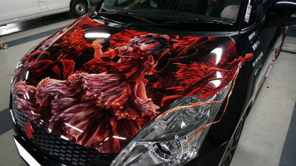 ニケさん スズキ スイフト 東方プロジェクト レミリア スカーレット 仕様 痛車洗車 秋葉原udx駐車場バイク カーウオッシュ 秋葉原駅前で自動車 バイク洗車いたします ニケさん スズキ スイフト 東方プロジェクト レミリア スカーレット 仕様 痛車洗車 秋葉原udx駐車場バイク カーウオッシュ 秋葉原駅前で自動車 バイク洗車いたします