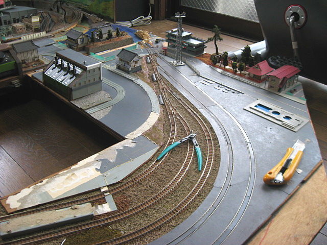 初代レイアウト解体 その1 : 片腕な模型鉄の日々