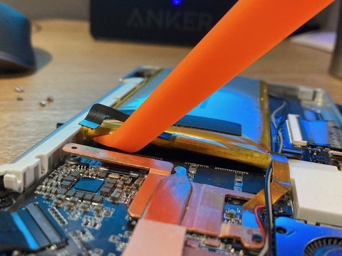 GPD Pocket(初代)のバッテリー交換