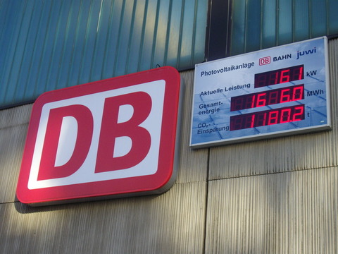 Deutsche Bahn Photovoltaikanlage