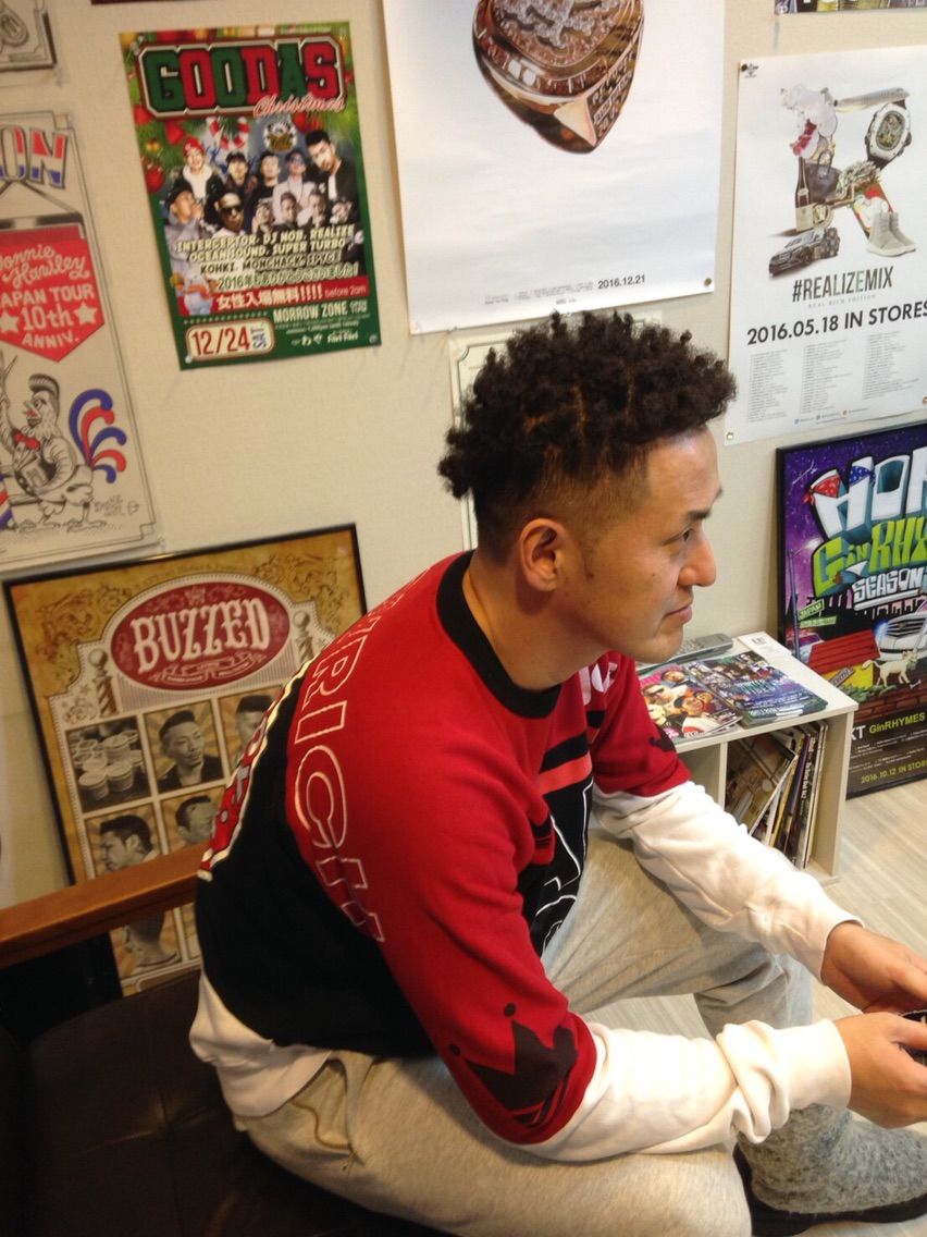 針金パーマ 上田理髪店