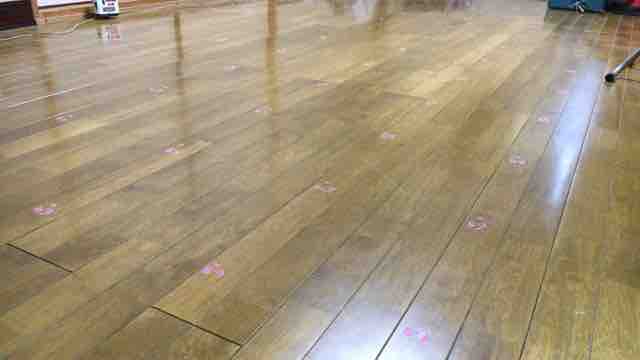 床不陸調整 植村電設in 生駒