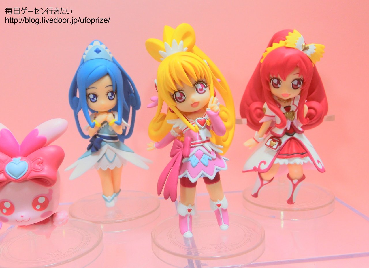 レビュー ドキドキ プリキュア あつめてフィギュア 2 バンプレスト Ufoキャッチャー 毎日ゲーセン行きたい