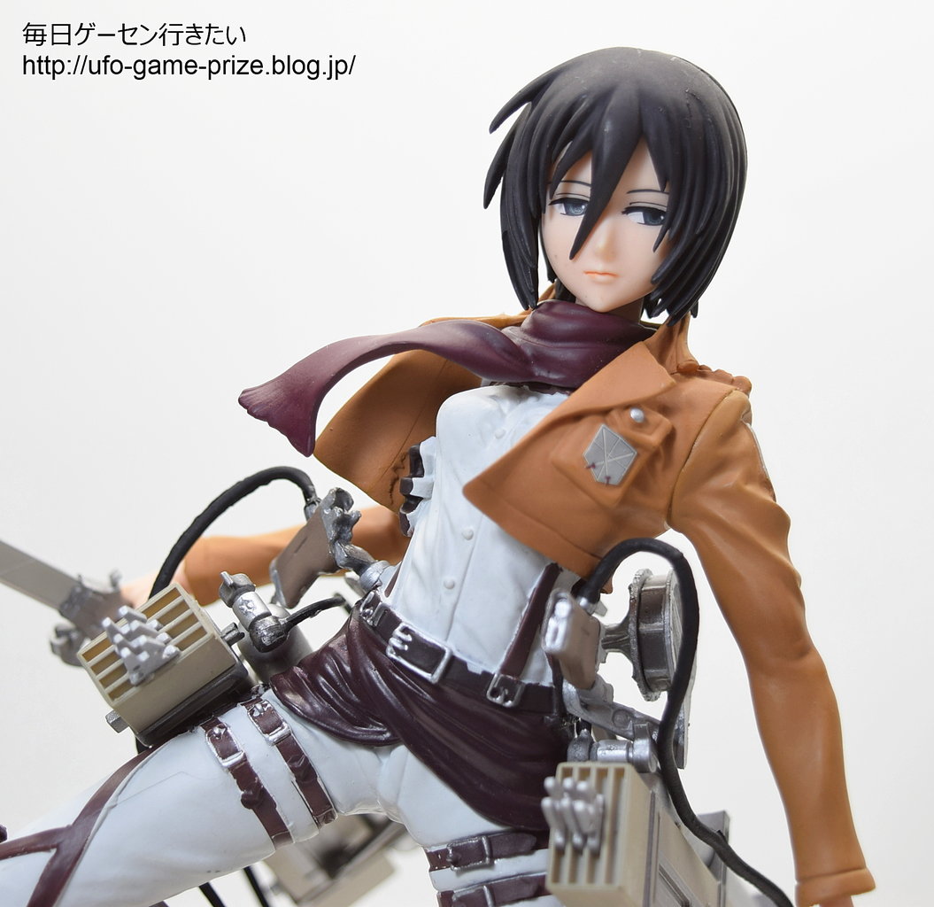 レビュー 進撃の巨人 立体機動スペシャルフィギュア ミカサ フリュー Ufoキャッチャー 毎日ゲーセン行きたい