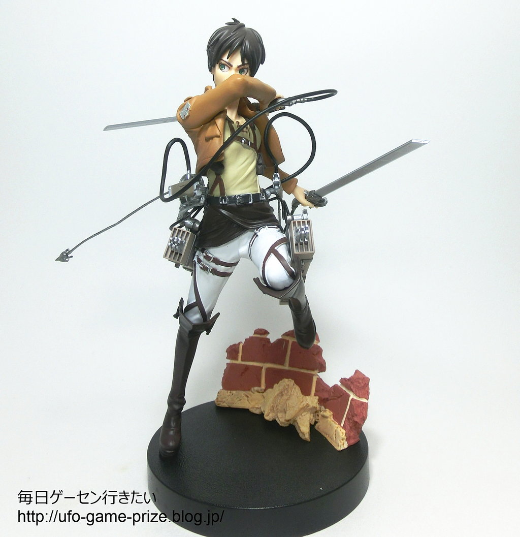レビュー 進撃の巨人 立体機動スペシャルフィギュア エレン フリュー Ufoキャッチャー 毎日ゲーセン行きたい レビュー 進撃の巨人 立体機動スペシャルフィギュア エレン フリュー Ufoキャッチャー 毎日ゲーセン行きたい